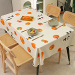 Waterproof Oilproof Anti-Scald PVC Tablecloth for Coffee Table/Desk 60x120 cm