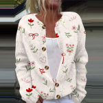 Naiste moodne vibutr&uuml;kiga pikkade varrukatega kootud kardiganist n&ouml;&ouml;biga sulejope S