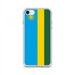 Coque iPhone &ndash; Drapeau du Rwanda &ndash; iPhone 8 &ndash; Silikoonist supp &ndash; Kaitse&scaron;okolaadid &ndash; L&eacute;g&egrave;re