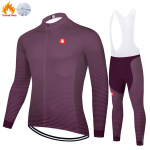 Talvine termofliisist meeste jalgrattakomplekt Jalgrattas&auml;rk Wielren Kleding Mehed Ropa Mtb Hombre Jalgrattariided M