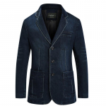 Lihtne Meeste S&uuml;gis Uus Pesta Retro Rev&auml;&auml;riga T&ouml;&ouml;riistad Meeste Denim Jakk &Otilde;huke M