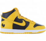 Nike x Wu-Tang Clan - Dunk High Retro - Herren Sneakers Premium Schuhe Gelb-Schwarz HJ4320-001 ORIGINAL EU 42 US 8.5