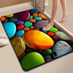 Elegantne kivist libisemiskindel kiiresti kuivav vannitoa- ja k&ouml;&ouml;gimatt 80*120cm - Extra Large, Can Be Used at Entry