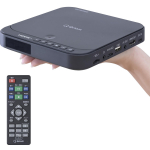 Yamazen Mini DVD taasesitus CPRM HDMI USB Sisaldab HDMI AV ja kaugjuhtimispulti CDVP-MINI15HD(B) M&auml;ngija, Kompaktne, Ainult CD/DVD, &Uuml;hilduv, &Uuml;hilduv, must