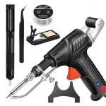 3-&uuml;hes keevitus-, l&otilde;ike- ja roosteeemalduskomplekt - Kiire kuumenemine, ergonoomiline, ideaalne algajatele ja isetegijatele must