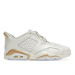 Air Jordan 6 Low Kuu uusaasta Unisex tossud Valge kuusk-Aura metallik-Kuld DH6928-073 37.5
