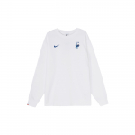 Nike Fw22 Logo Tikitud Pikkade Varrukatega Huppar Meeste Pealisr&otilde;ivad Valge DH4980-100 XXL