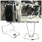 Harley Mootorratta Tagumine Pagasirongi Kandur Kaitserauad Street Glide Road King 1997-2003 jaoks Steel