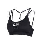 Nike Air Dri-FIT Indy Rihmadega Madala Toetusega Naiste Spordirinnahoidja Aluspesu Must DM0642-010 S