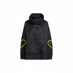 Adidas X Stella McCartney koost&ouml;&ouml; poollukuga p&uuml;stkraega jakk Naiste jakk Must HG6886 XXL