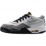 Air Jordan 4 RM Premium GS Motorsports Laste tossud Valge Must Suitsuhall IB8051-100 37.5