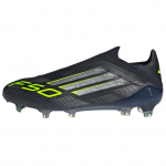 adidas Adizero F50 Elite Shoelace-less FG Electric Stealth Pack Unisex Tossud Must Core-Black Raud-Metallik JH7629 44⅔