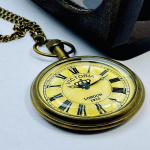 Antiikne Vintage Merenduslik Victoria London 1875 Messingist Taskukell K&auml;sitsi valmistatud 5,08 cm