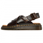 dr. Martens Nahk Mood Mugav Lihtne Mitmek&uuml;lgne Pl&auml;tud Unisex Sandaalid Pruun 31577375 38