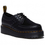 dr. Martens Nahast Mugavad Paelkinnitusega Madalad Vabaajajalatsid Unisex Vabaajajalatsid Must 32088001 38