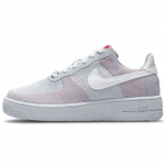 Nike Air Force 1 Low Crater Flyknit Wolf Grey tossud DC4831-002 40.5