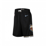 Nike NBA Dri-FIT City Edition Memphis Grizzlies Multikaprint Mugavad Hingavad Korvpallip&uuml;ksid Meeste p&uuml;ksid Must DO9662-010 XL