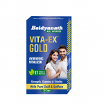 Baidyanath Vita Ex Gold Ayurveda energiilisand koos Shilajiti, Ashwagandha ja Safed Musliga 20 kapslit