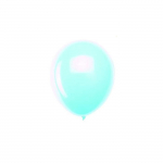 Lot de 10 ballons 'Globos' bleu pastel