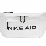 Nike Pol&uuml;ester Crossbody kott &Otilde;lakott Sling kott V&ouml;&ouml;kotid V&auml;ike suurus Unisex Hall Valge Vabaaja DC7354-025