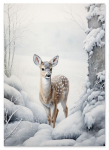 Plakat sarna sarenka 30x40 cm