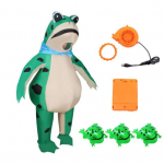 T&auml;ispuhutav konnakost&uuml;&uuml;m t&auml;iskasvanutele lastele naljakas t&auml;ispuhutav konnakost&uuml;&uuml;m &otilde;hupumbaga XL roheline