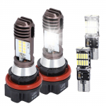 Meliore HS5 LED Esitulede Positsioonitule Pirn, Valge, PCX125, PCX150, JF28, KF12, Jne., Komplekt 4 tk