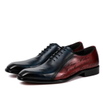 Kvaliteetsed Meeste Goodyear-t&ouml;&ouml;deldud Kingad Disainerbr&auml;nd Platvormiga Brogues Kingad Ehtne Nahk Pruunid Paelad Pulmakleidikingad Suurus 46 6 pruun