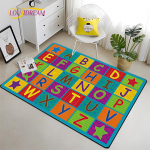 IMIKEYA Laste M&auml;ngumatt M&auml;nguaeg Kollektsioon T&auml;hestik ABC Aastaajad Kuud Puuviljad ja Kujud Hariv Vaip M&auml;ngutuppa Magamistuppa 120*160cm