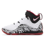 Nike LeBron 17 EP LeBron 4 Graffiti Unisex tossud Valge University-Red Must CT6052-100 45