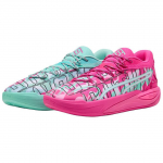 Puma Stewie 4 ajatud naiste tossud Roosa Elektriline-Piparm&uuml;ndi Ravish 311347-01 40.5