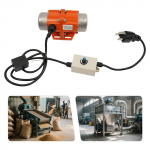 60W Alumiiniumsulamist Vibreeriv Mootor Kiiruse Regulaatoriga, Oranž H&otilde;be 1-faasiline As&uuml;nkroonne, Isejahutusega Kaevandusele, Metallurgiale United States