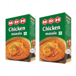 MDH Kanamaitseline Masala 100g Pakk 2 tk Premium V&uuml;rtsisegu Karriide, Grillimiseks, Tandoori jaoks &ndash; Autentne India Maitse