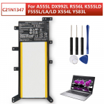 UUS asendusaku ASUS x555 x555LA X555LD X555LN A555L Y583L R556L R557L F555L K555L C21N1347 s&uuml;learvutile