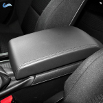Nahast k&auml;etoe kate Peugeot 508 2011 2012 2013 2014 2015 2016 2017 2018 Autokeskkonsooli k&auml;etoe karbi katte liist Must