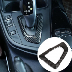 S&uuml;sinikkiust stiilis auto k&auml;iguvahetuspaneeli raami trimm sobib BMW F20 F21 F22 F23 F30 F34 F35 F32 F33 F36 autotarvikutele For Left Hand Drive