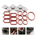 6 x 33MM Diesel Swirl Flap Blanks Repair Delete Kit Flaps Gasket For BMW E39 E46 E53 E60