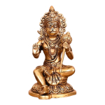 Ashtadhatu Shri Hanuman Ji Kuju, Bajrang Bali Istuv Kuju, Messing - 2,5 tolli