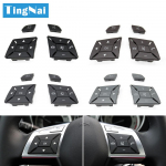 Auto rooliratta men&uuml;&uuml;juhtimisl&uuml;liti nupp Mercedes BENZ C E A GLK klassi W204 X204 W212 W156 W246 W207 W117 jaoks W204 A Light Gray