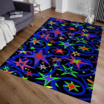 Arcade Stars Bowlinguraja Vaip 90ndate Arcade Retro Vaip Libisemisvastane Kodukino Filmiruum P&otilde;himatt M&auml;nguritoa Sisustus Retro Kingitus 80x120cm brown