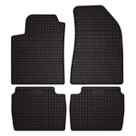 Dywaniki samochodowe gumowe do: Fiat Croma II kombi (2005-2011) - czarne, dopasowane