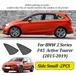 LINNUNU For bmw 2 series Gran active tourer f45 F46 Magenetic Car Sunshade Windshield Curtain Side Window Protection accessories F45 Side Small-2PCS