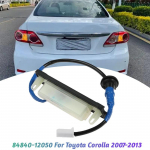 Auto tagaluugi avaja l&uuml;liti komplekt 84840-12050 Toyota Corolla 2007-2013 jaoks Tagumine luuk pagasiruumi avamisnupu osad must