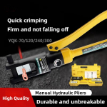 Manuaalsed h&uuml;draulilised tangid Vask Alumiinium N&otilde;elakujuline Pressimine Elektriku Pressimist&ouml;&ouml;riist Integreeritud H&uuml;draulilised Tangid YQK-70