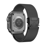 Titaanist Milano silmus Apple Watch Ultra 3 jaoks Rihm 49mm 46 45 41 42 44 correa k&auml;ev&otilde;ru Rihmad Series 11 10 9 8 7 6 5 SE \'poi9 42 45 44 49 S11-46mm must