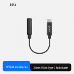 BOYA 3,5 mm TRS-ilt USB-C-le Mikrofoniadapterkaabel