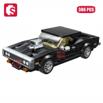 SEMBO BLOCK Linna Kuulus Tehniline Spordimudel Superauto Montaaž Ehitusplokk Klassikalise S&otilde;iduki Seeria Tellised Poiste M&auml;nguasjad Kingitused no box