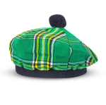 &Scaron;oti barett Tam o Shanter Tammie M&uuml;ts Ruuduline m&uuml;ts Akr&uuml;&uuml;lvill M&uuml;ts Tups one size green