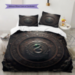 Slytherini Medaljoni Muster Voodipesu Tekikott Komplekt Tekikott Padjap&uuml;&uuml;r Kodu Kaunistus S&uuml;nnip&auml;evakingitus (1 * tekikott + 2 * padjap&uuml;&uuml;ri, ilma s&uuml;damikuta) 135x200cm