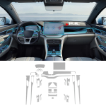 For BYD Seal U Sealion 6 Song Plus DMI EV -2024 Car Center Console Navigation Screen trument TPU Protective Film Interior right-hand drive gray